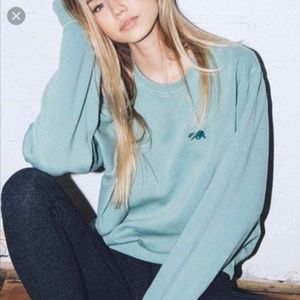 brandy melville bear crewneck